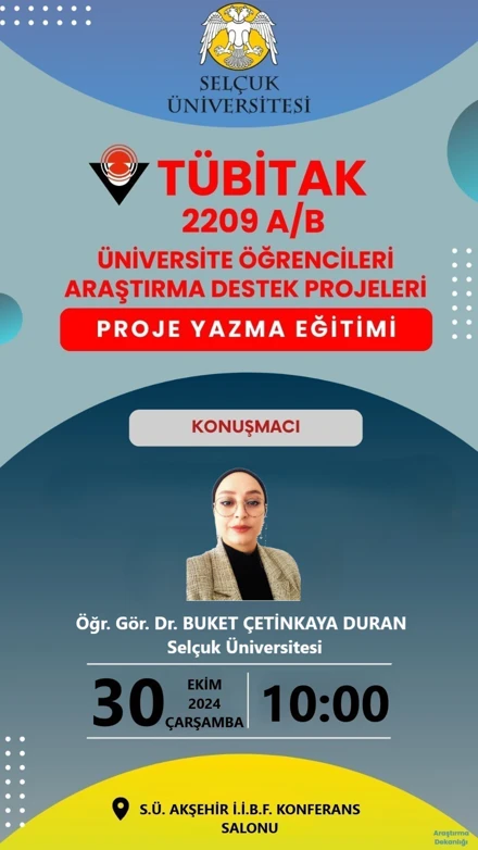 Üniversite Öğrencileri Araştırma Destek Projeleri Eğitimi